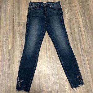 Good American skinny jeans size 4 EUC good legs